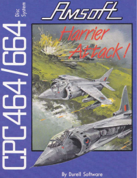 Harrier Attack Amstrad CPC US box art